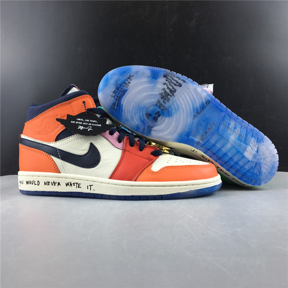 Air Jordan 1 Mid SE Fearless Melody Ehsani CQ7629-100
