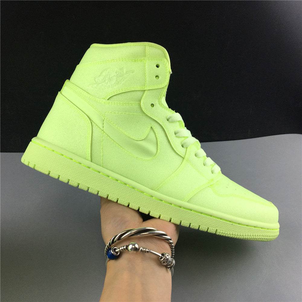 Air Jordan 1 Retro High Barely Volt AH7389-700
