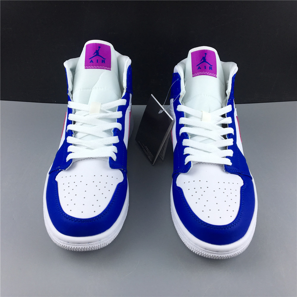 Air Jordan 1 Mid Hyper Royal Hyper Violet 554724-451