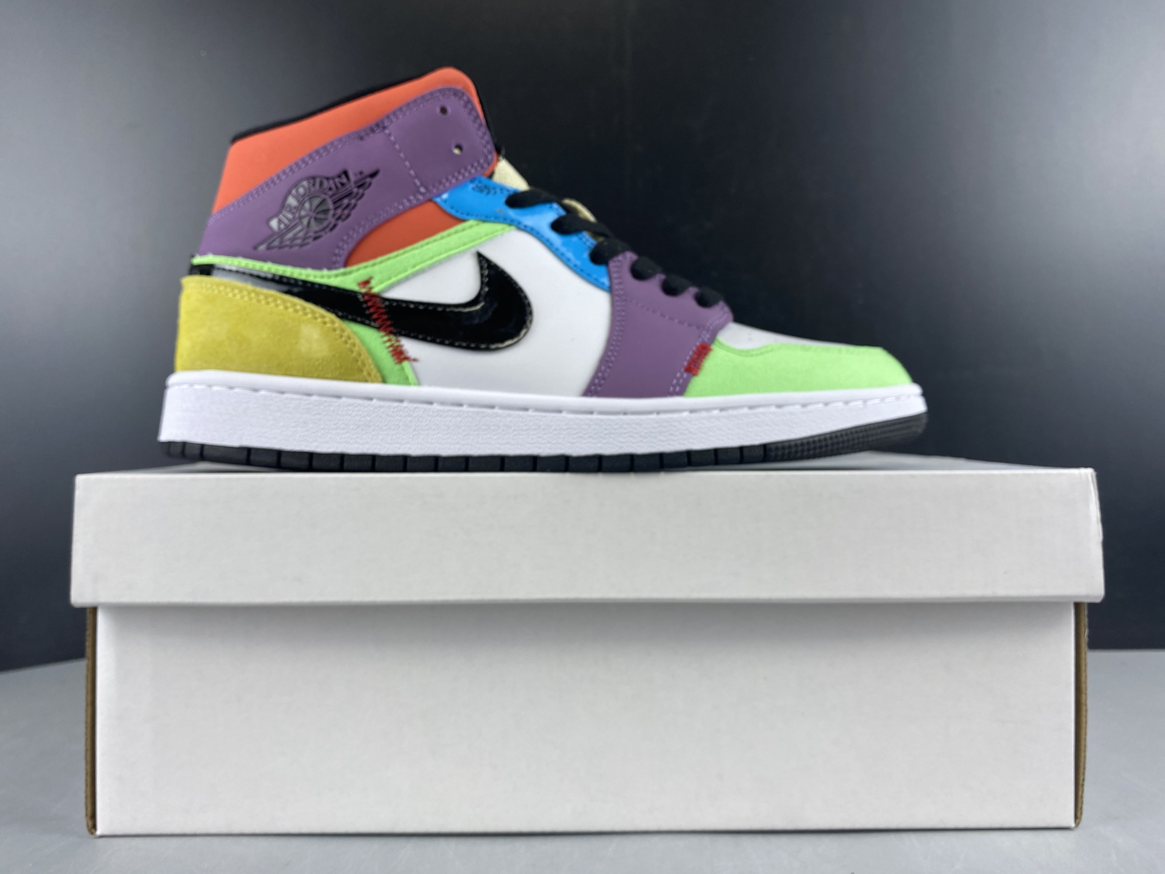 Air Jordan 1 Mid SE Multi-Color CW1140-100