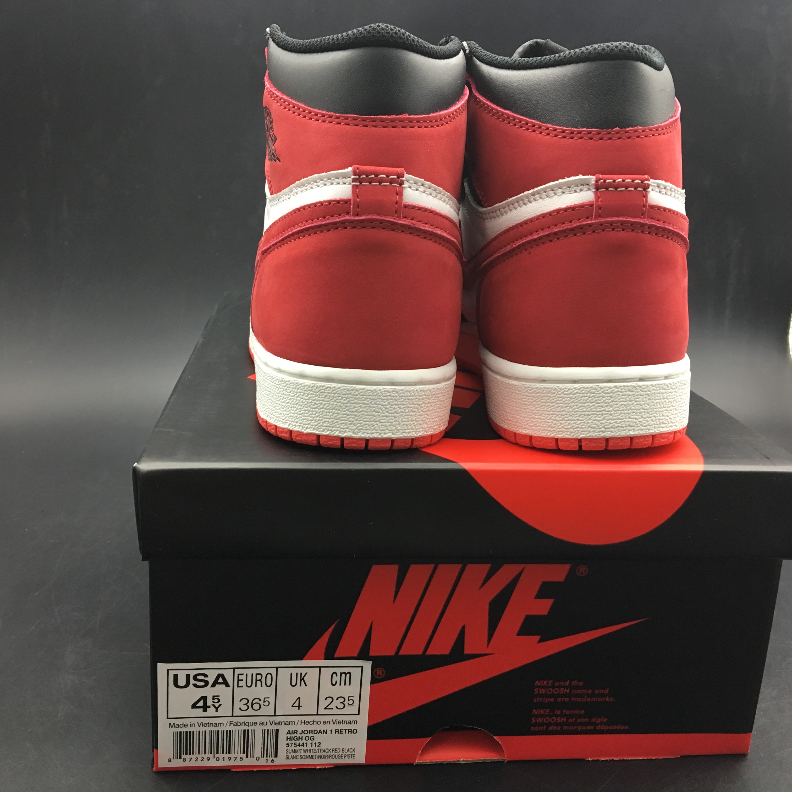 Air Jordan 1 Retro High Track Red 575441-112
