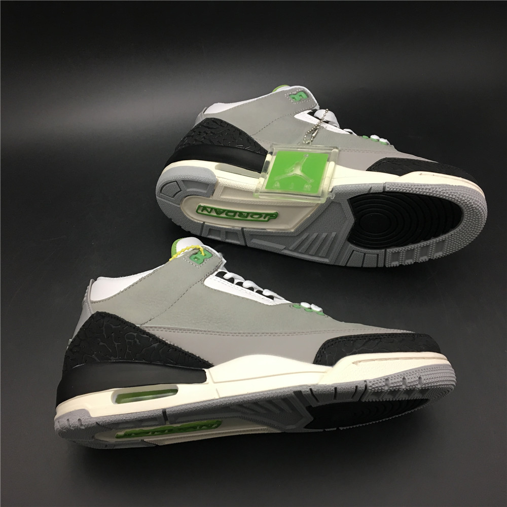 Air Jordan 3 Retro Chlorophyll 1360640-006