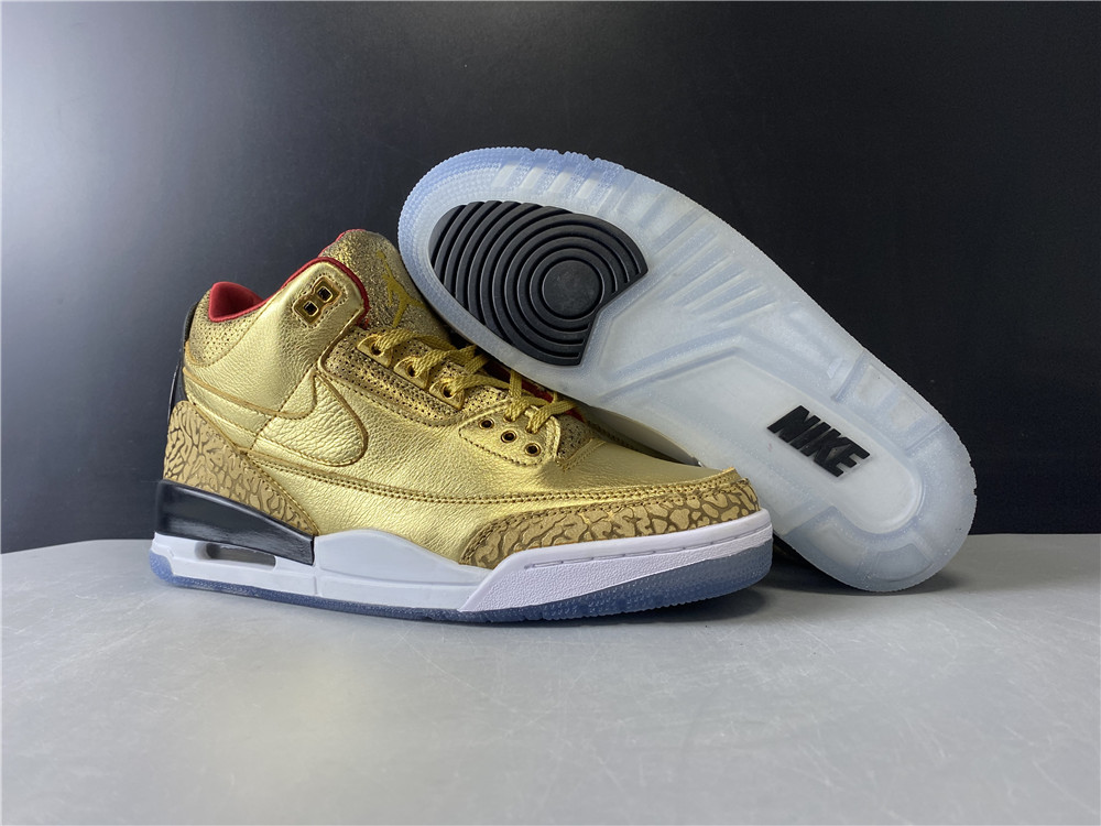 2020 Air Jordan 3 JTH “Gold Oscars” AJ3-933512
