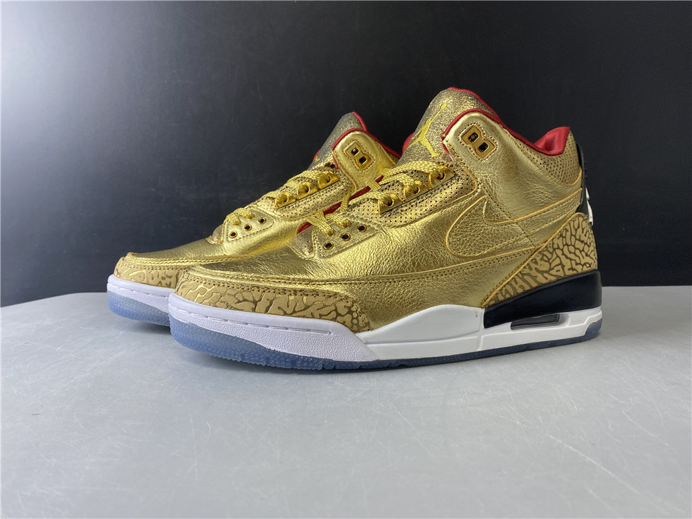2020 Air Jordan 3 JTH “Gold Oscars” AJ3-933512