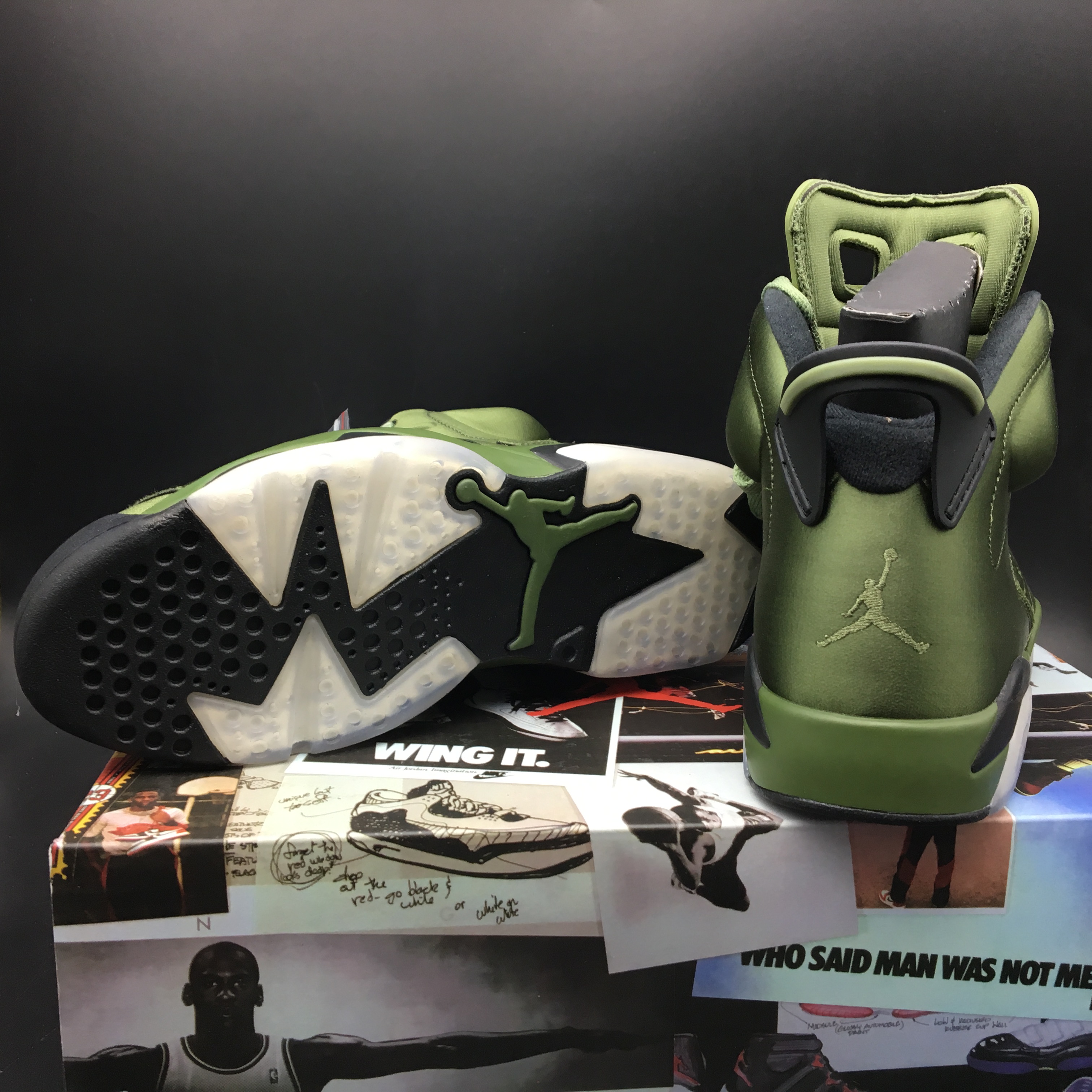 Air Jordan 6 Retro Pinnacle Promo Flight Jacket AH4614-303