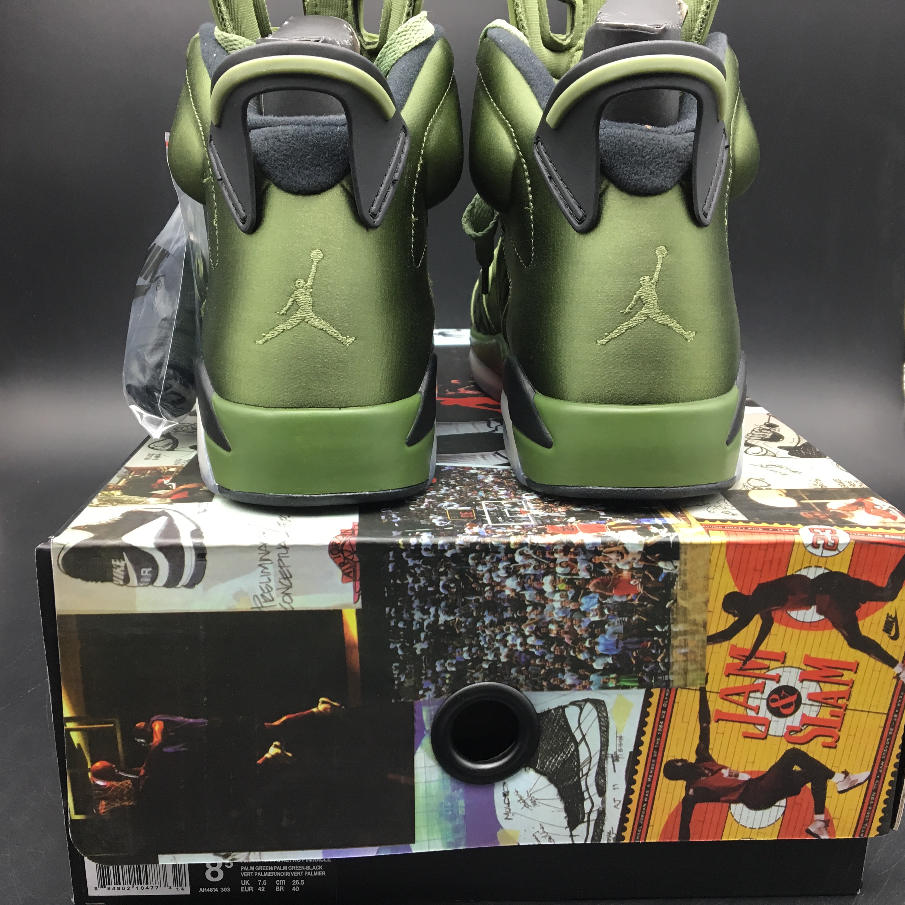 Air Jordan 6 Retro Pinnacle Promo Flight Jacket AH4614-303