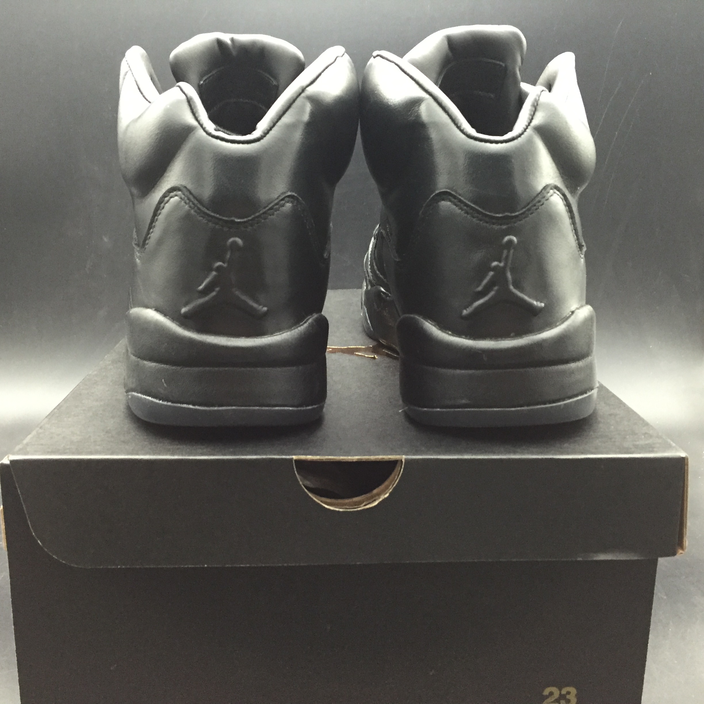 Air Jordan 5 Retro Premium Triple Black 881432-010