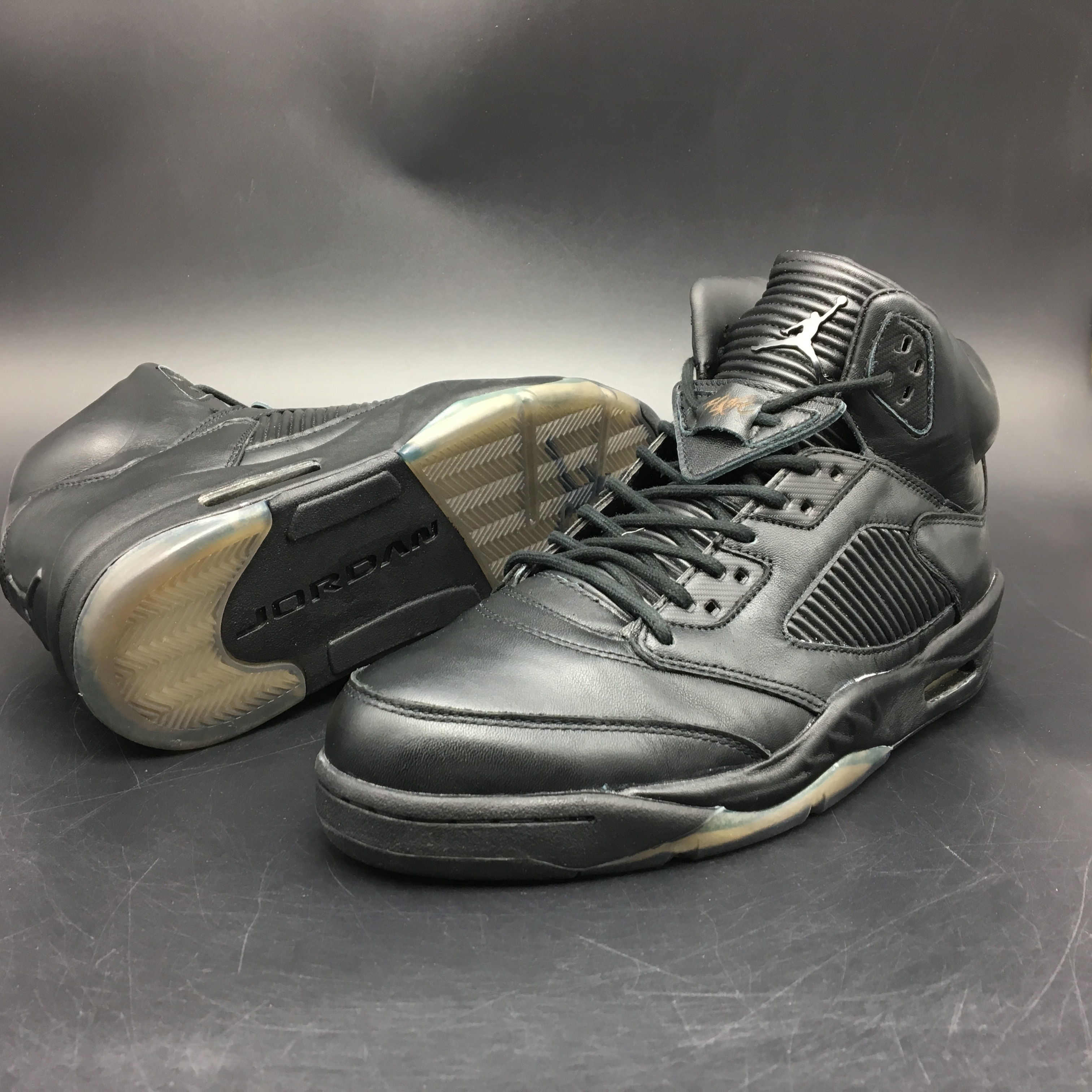 Air Jordan 5 Retro Premium Triple Black 881432-010