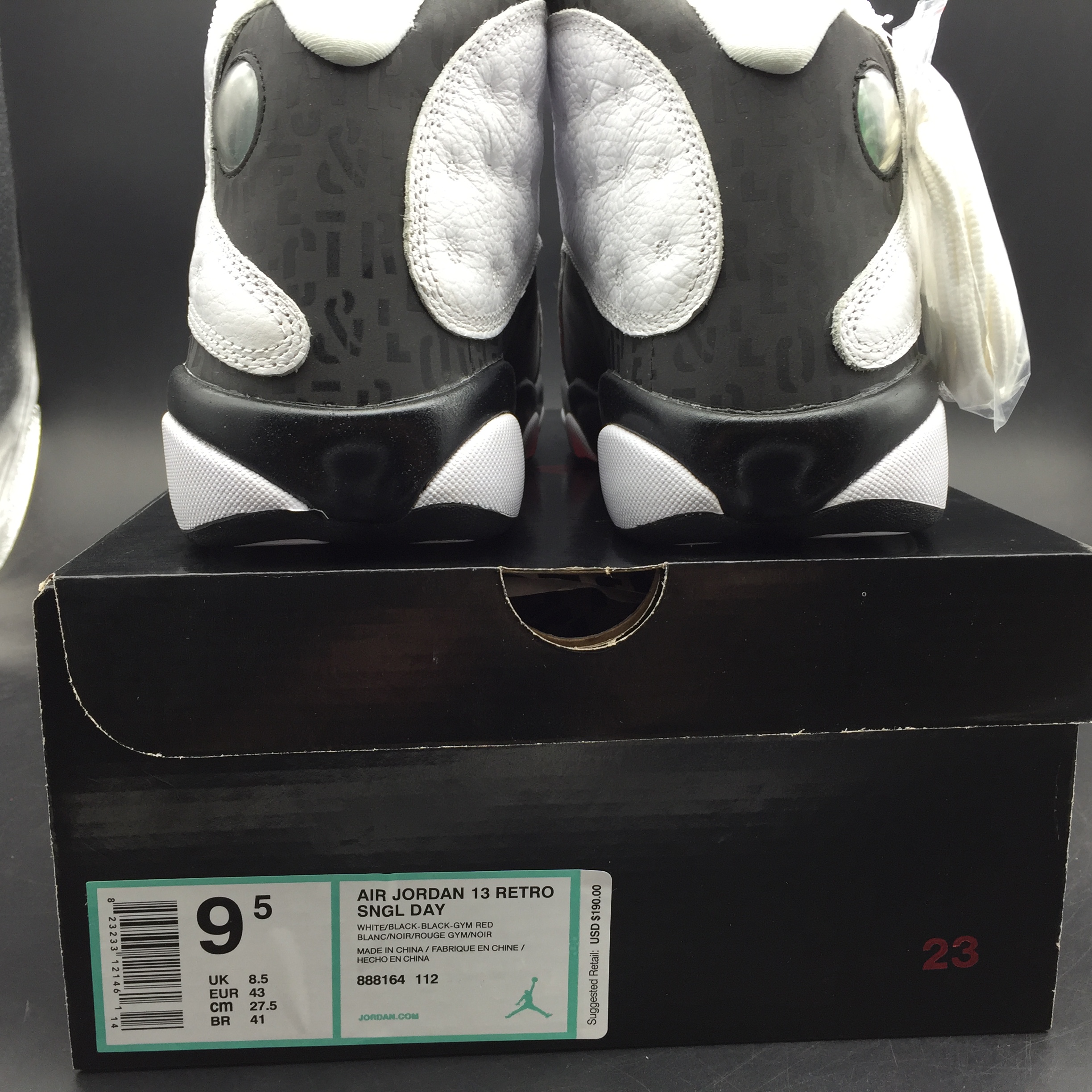 Air Jordan 13 Retro Love and Respect 888164-112