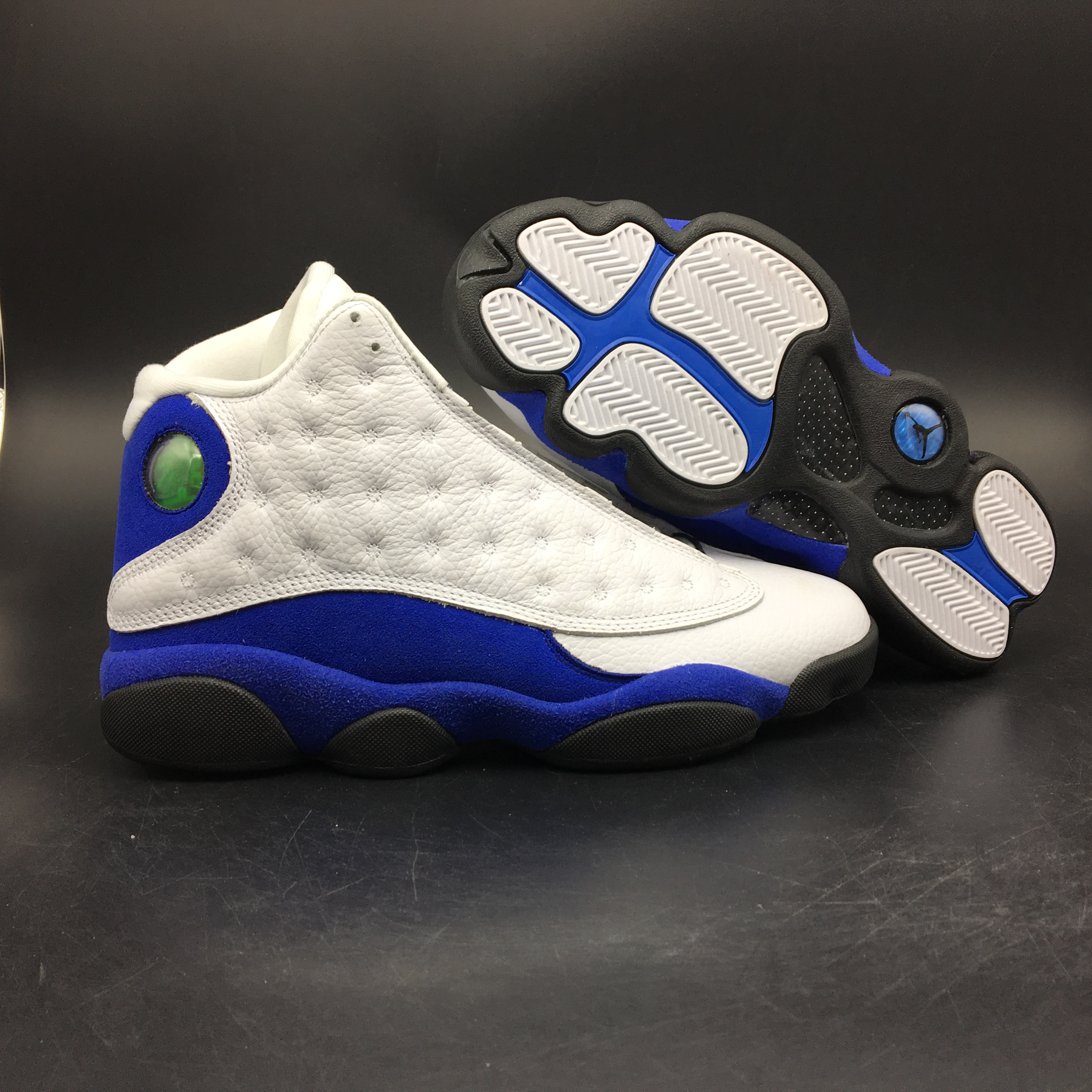 Air Jordan 13 Retro White Hyper Royal Black 414571-117