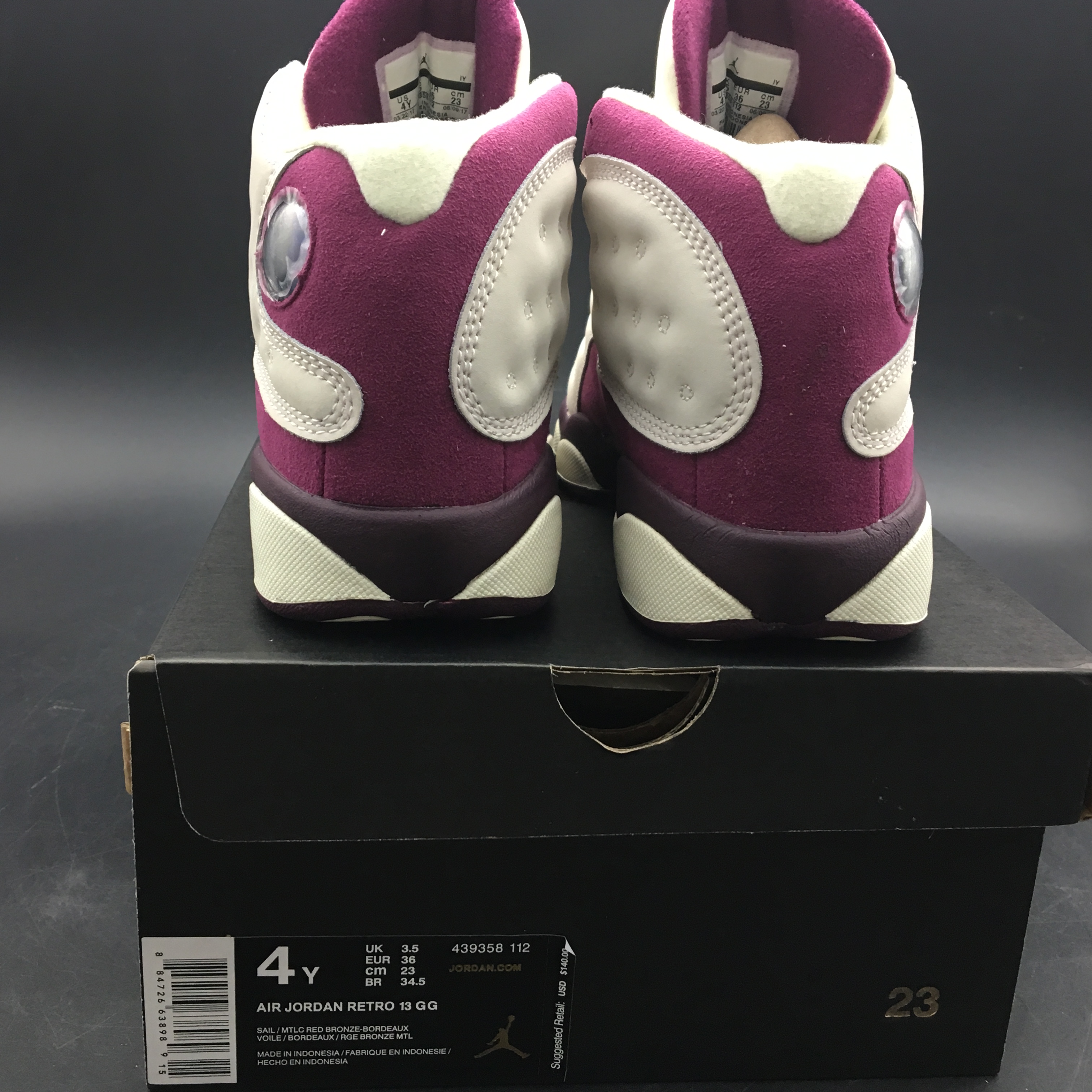 Air Jordan 13 Retro Bordeaux 439358-112