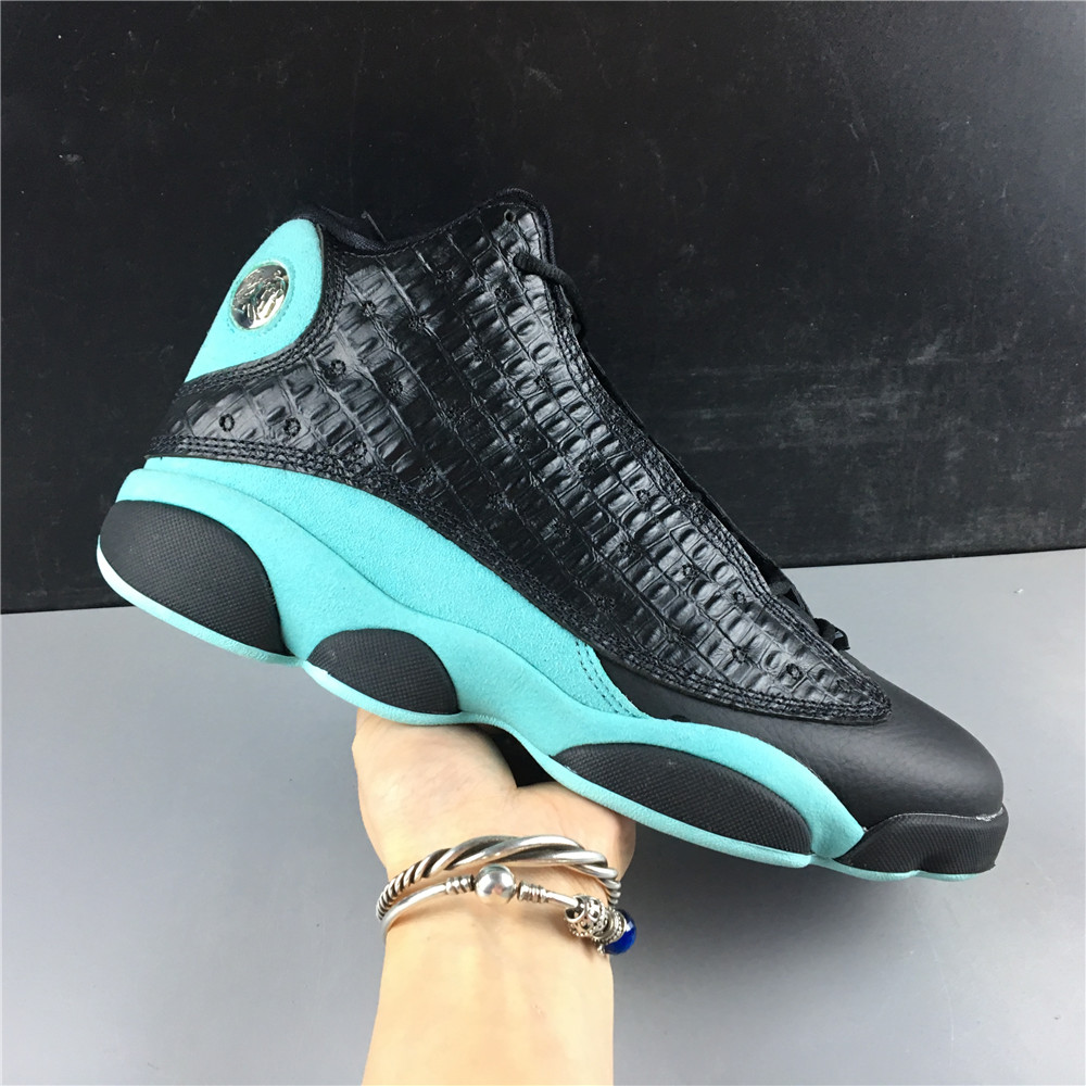 Air Jordan 13 Retro Black Island Green 414571-030