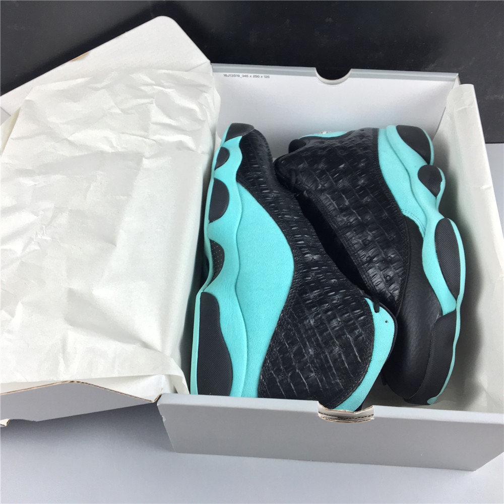 Air Jordan 13 Retro Black Island Green 414571-030