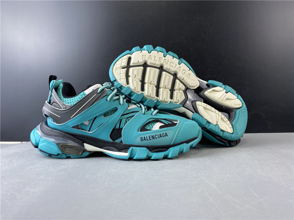 Blncig Track Trainers Emerald Blue 542436 W2LA1 4008