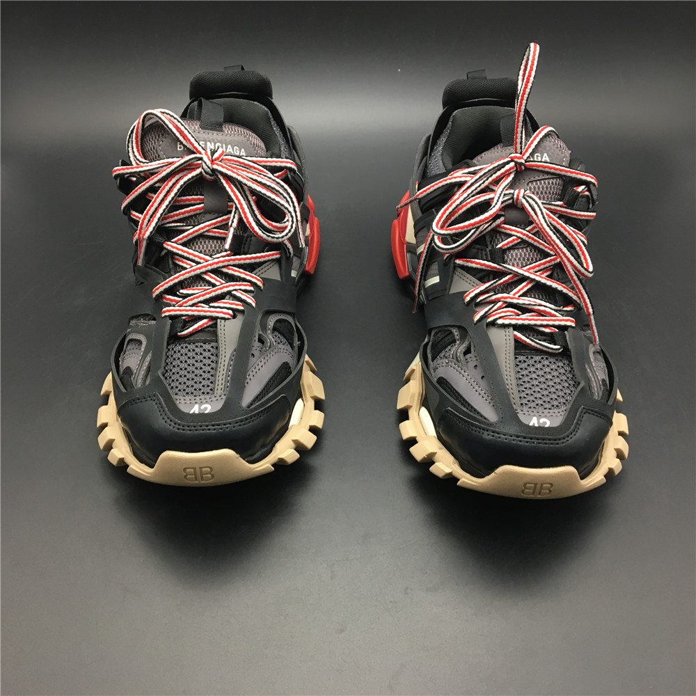 Blncig Track Trainers Black Red 542023 W1GB6 1002