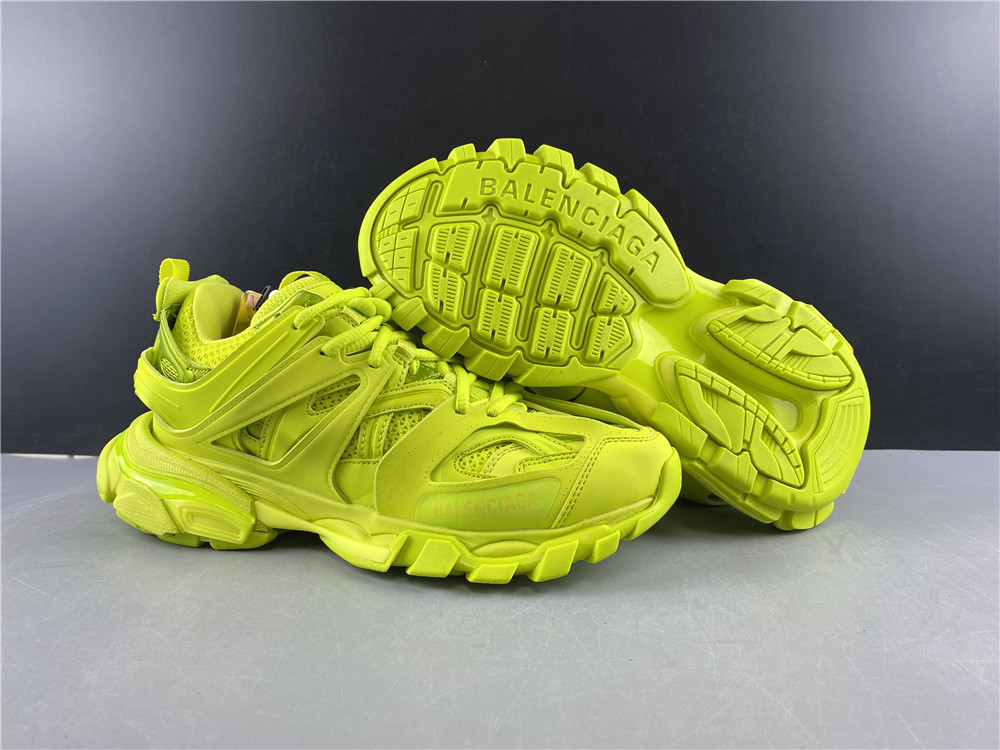 Blncig Track Trainers Lime
