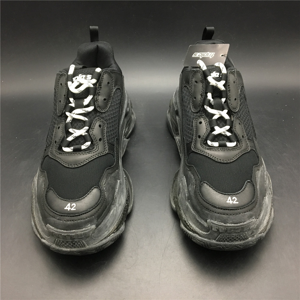 Blncig Triple S Black Clear Sole