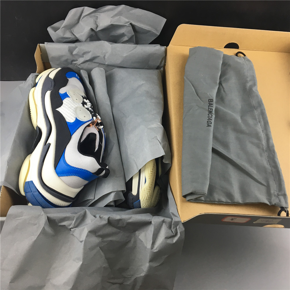 Blncig Triple S Black Blue