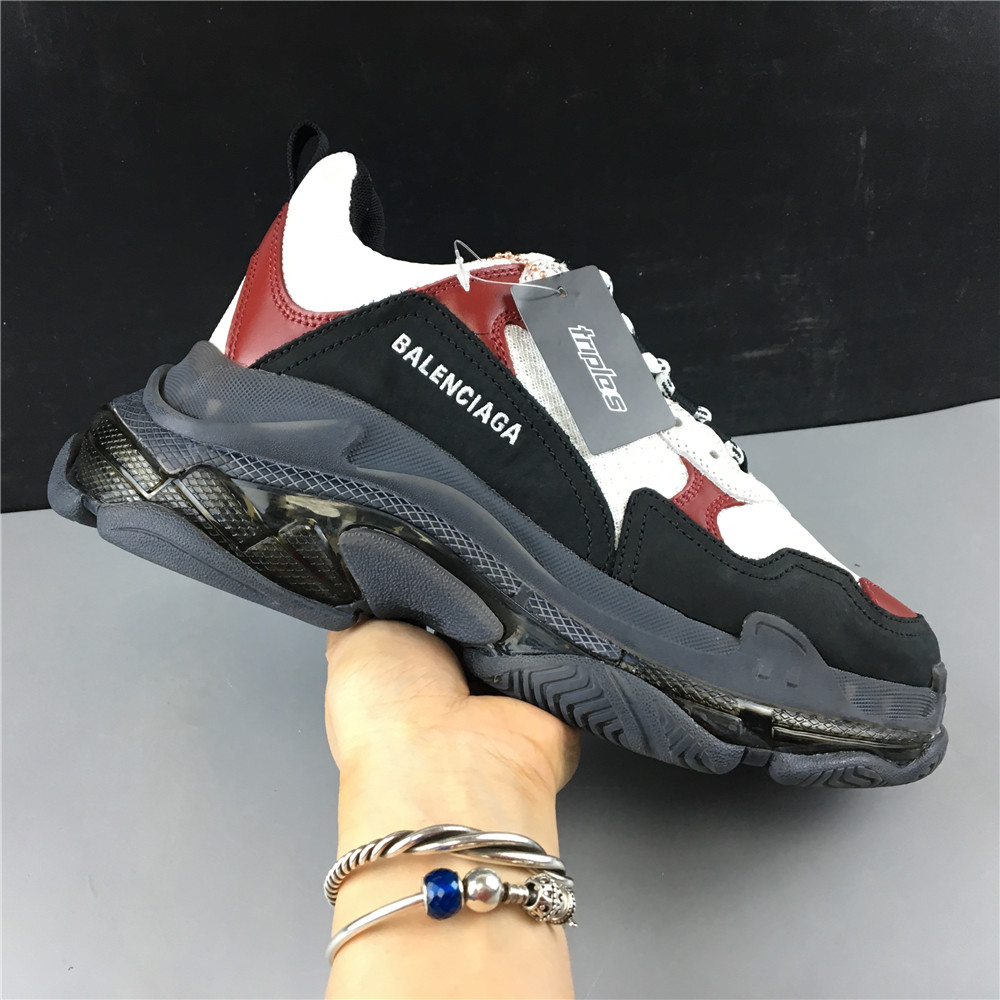 Blncig Triple S Black/Red/White