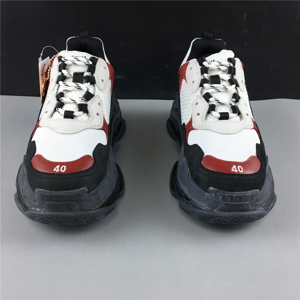 Blncig Triple S Black/Red/White