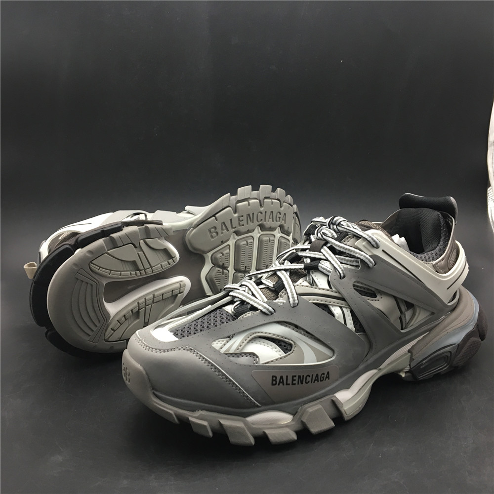 Blncig Track Trainers Grey