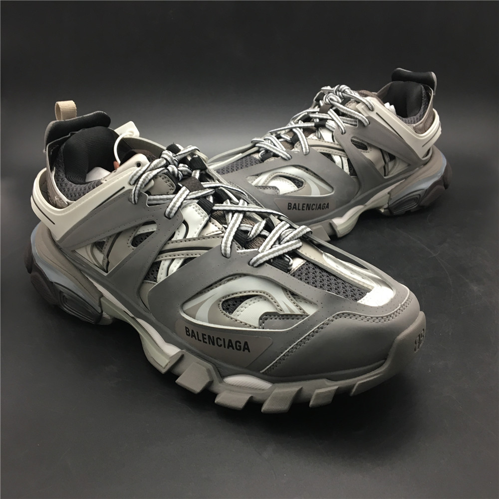 Blncig Track Trainers Grey