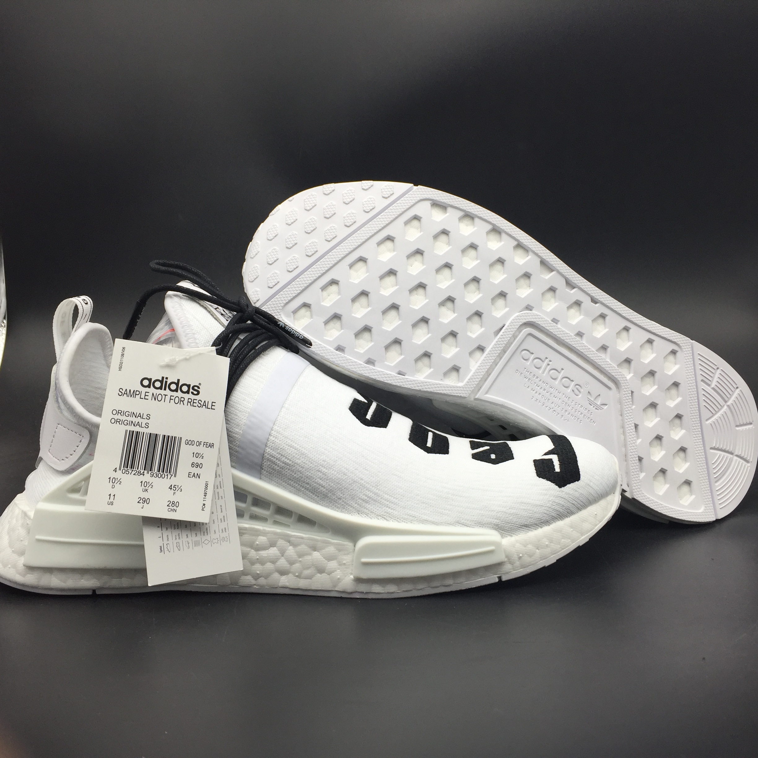 Human Race NMD Pharrell x FrfGd White