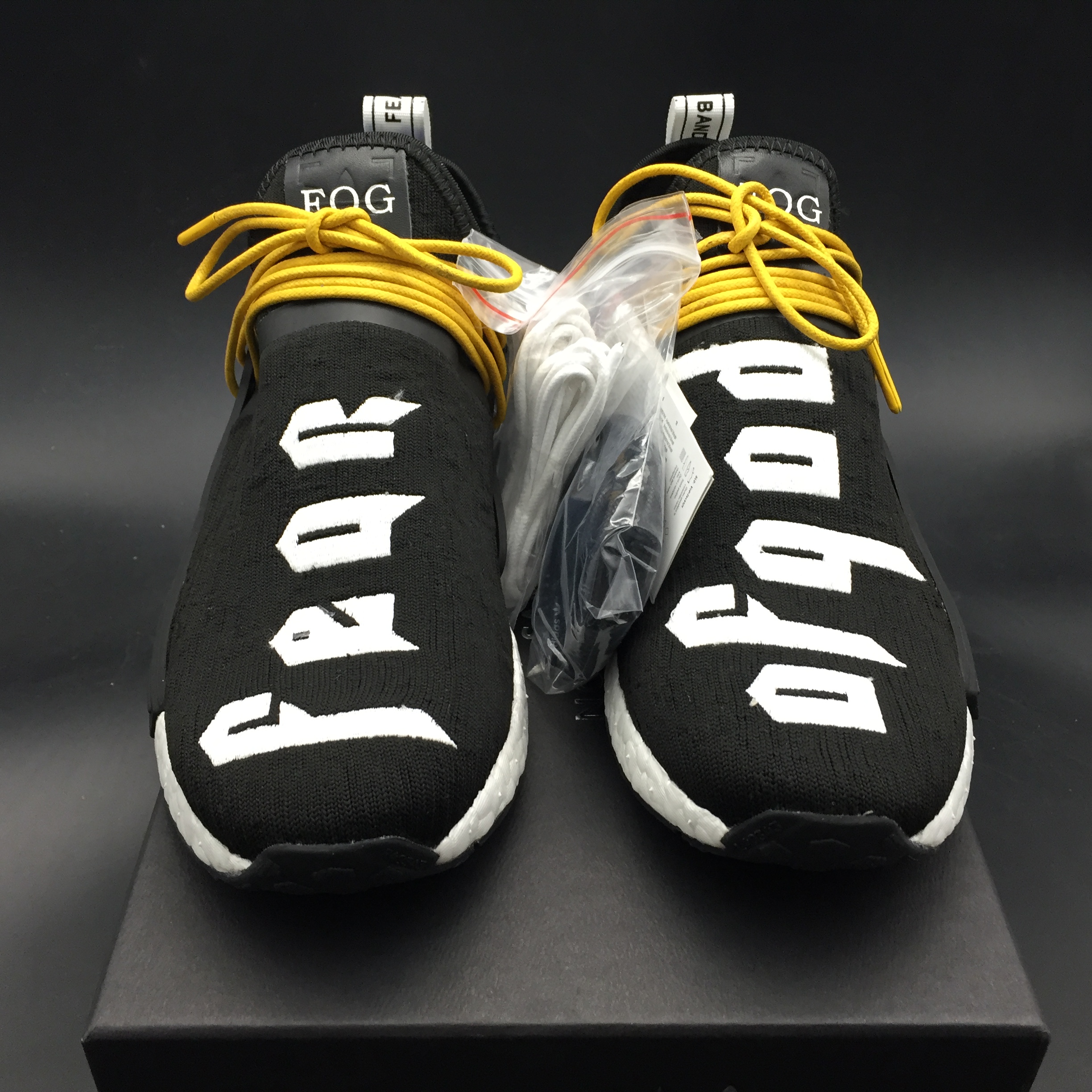 Human Race NMD Pharrell x FrfGd Black
