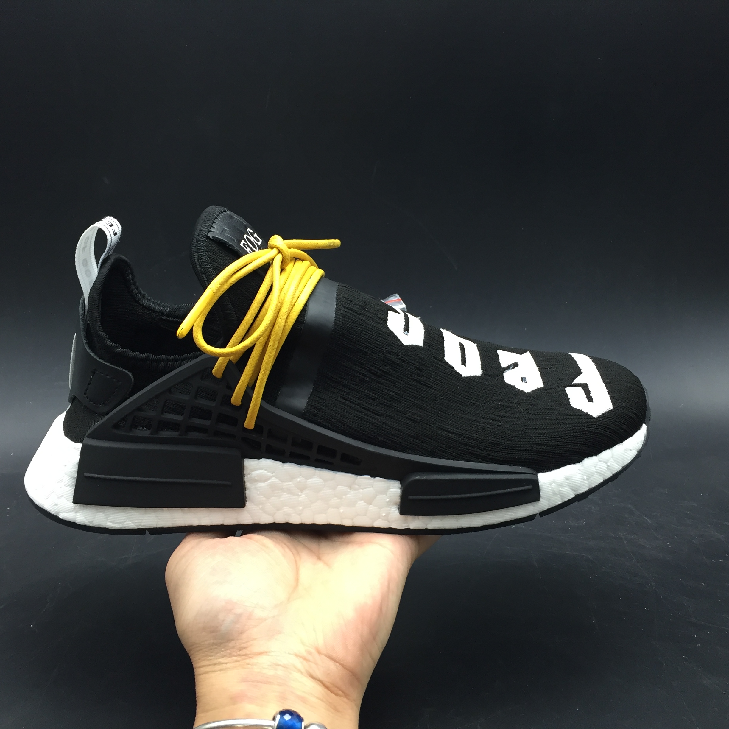 Human Race NMD Pharrell x FrfGd Black