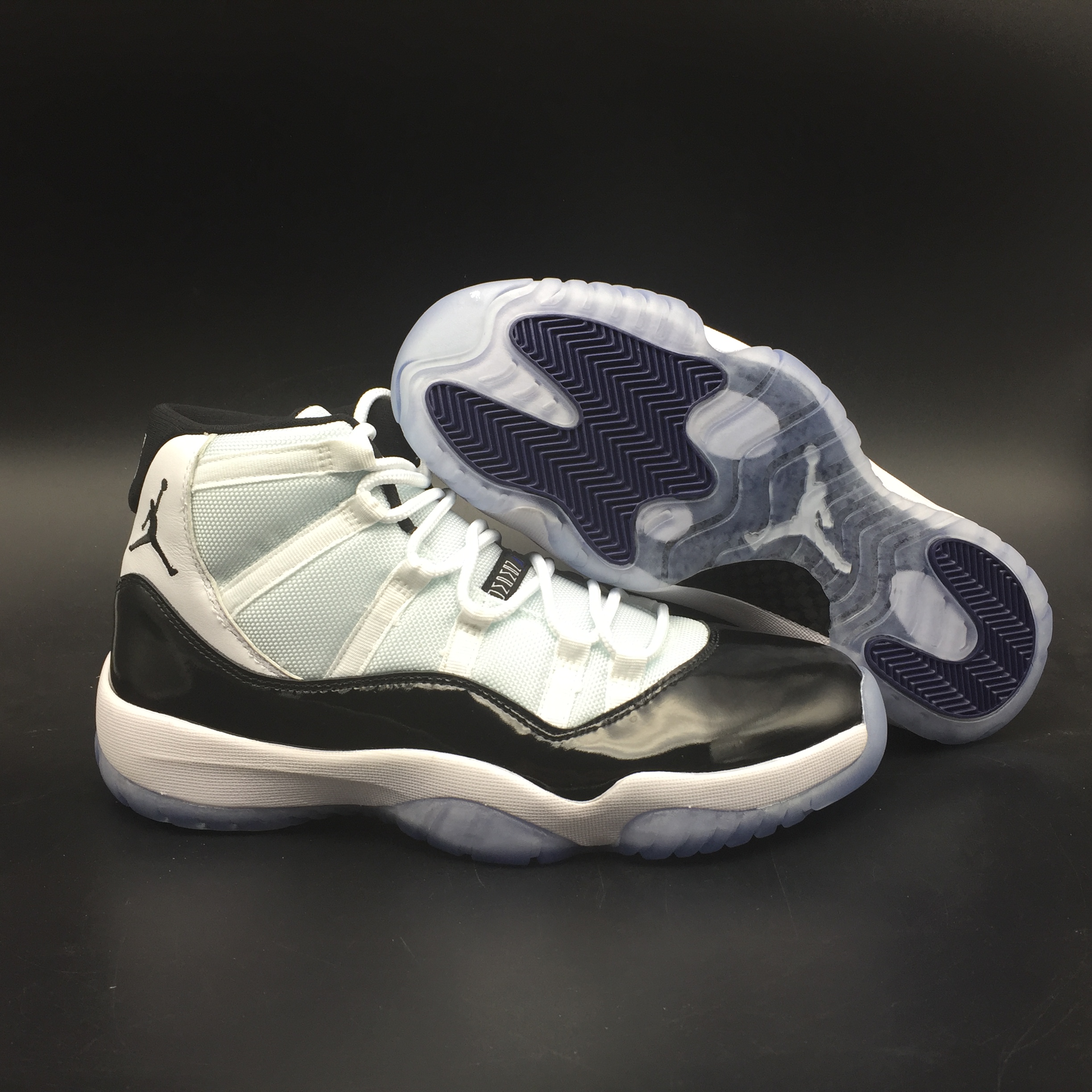 Air Jordan 11 White and Black
