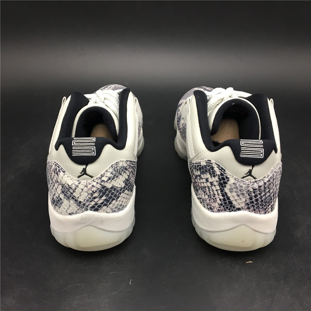 Air Jordan 11 Low White Snake Light Bone