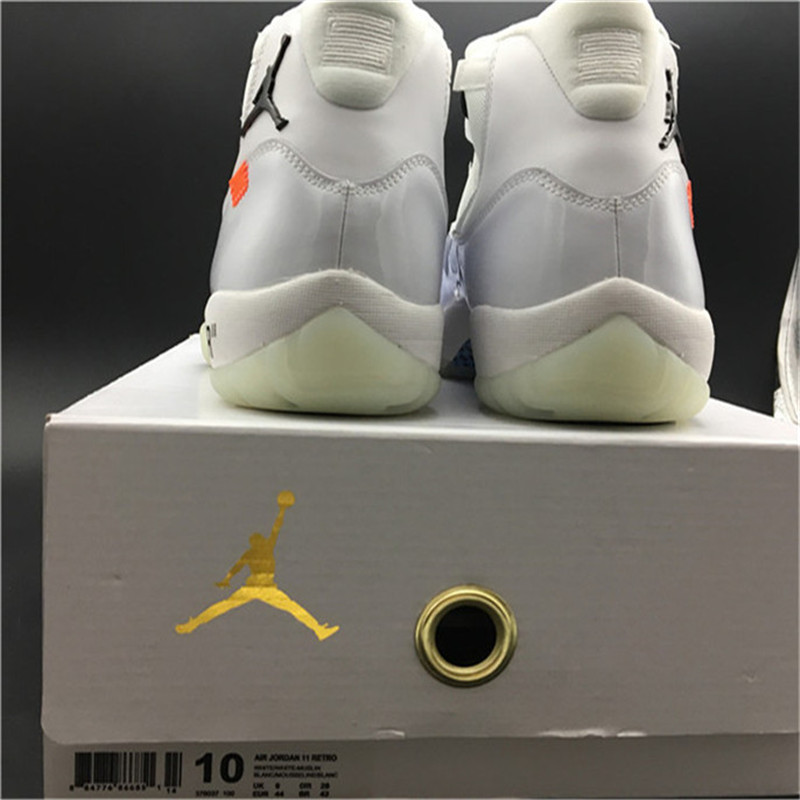 Air Jordan 11 Off_White All White