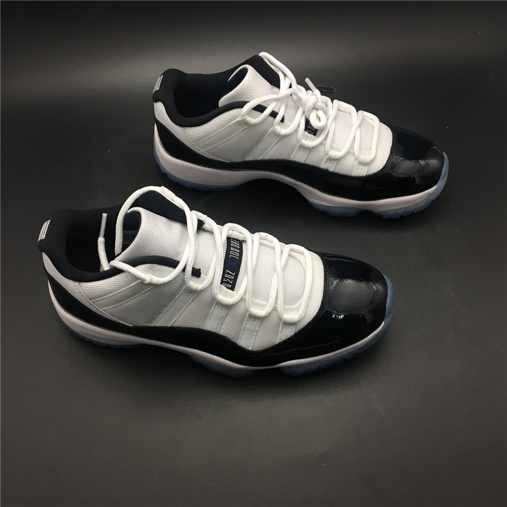 Air Jordan 11 white black low 528895-153