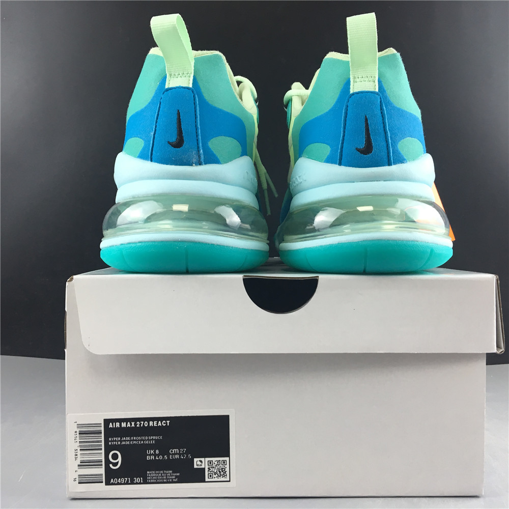Nike Air Max 270 React Hyper Jade