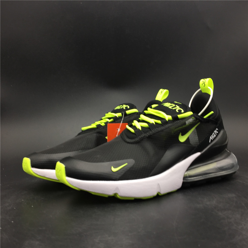 Nike Air Max 270 Black/Fluorescent Green AQ8050-004
