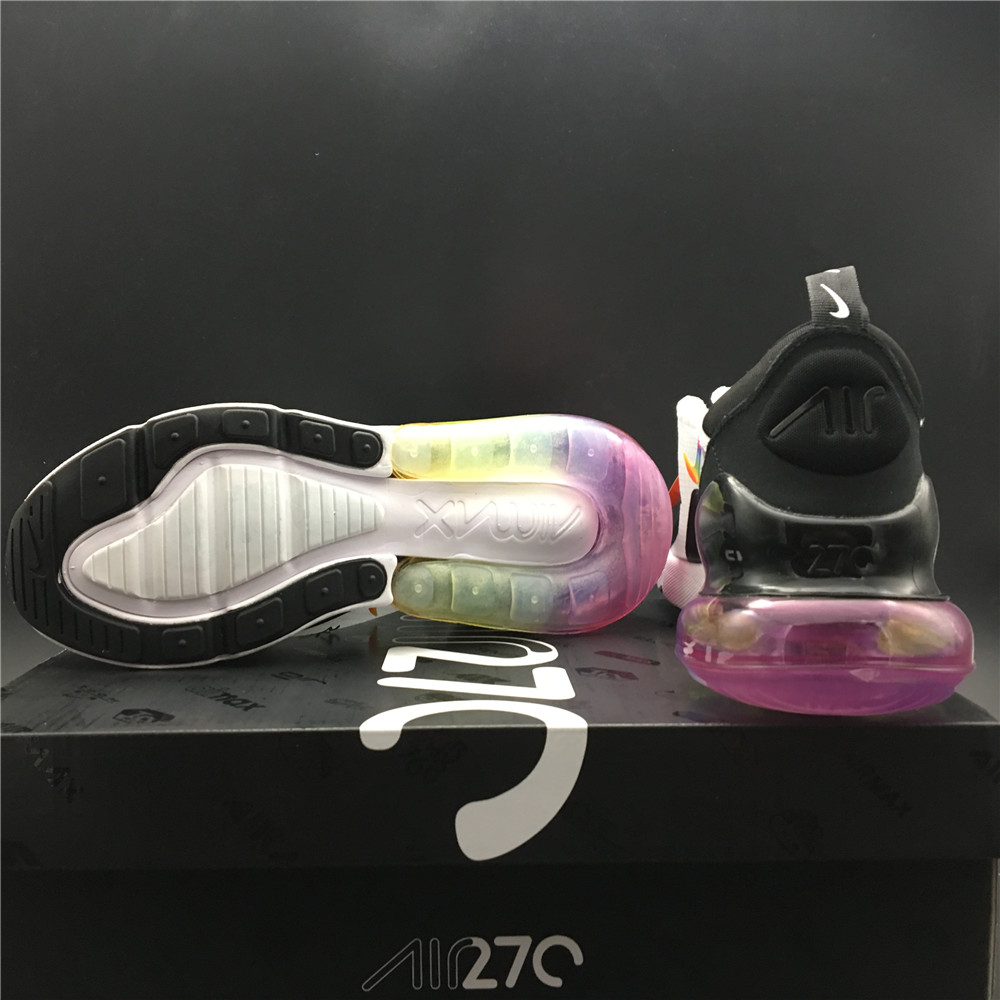 Nike Air Max 270 White Black Colorful AQ8050-101