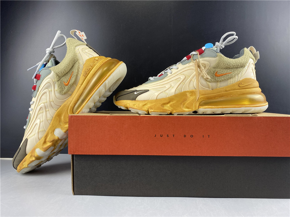 Nike Air Max 270 React ENG Travis Scott Cactus Trails