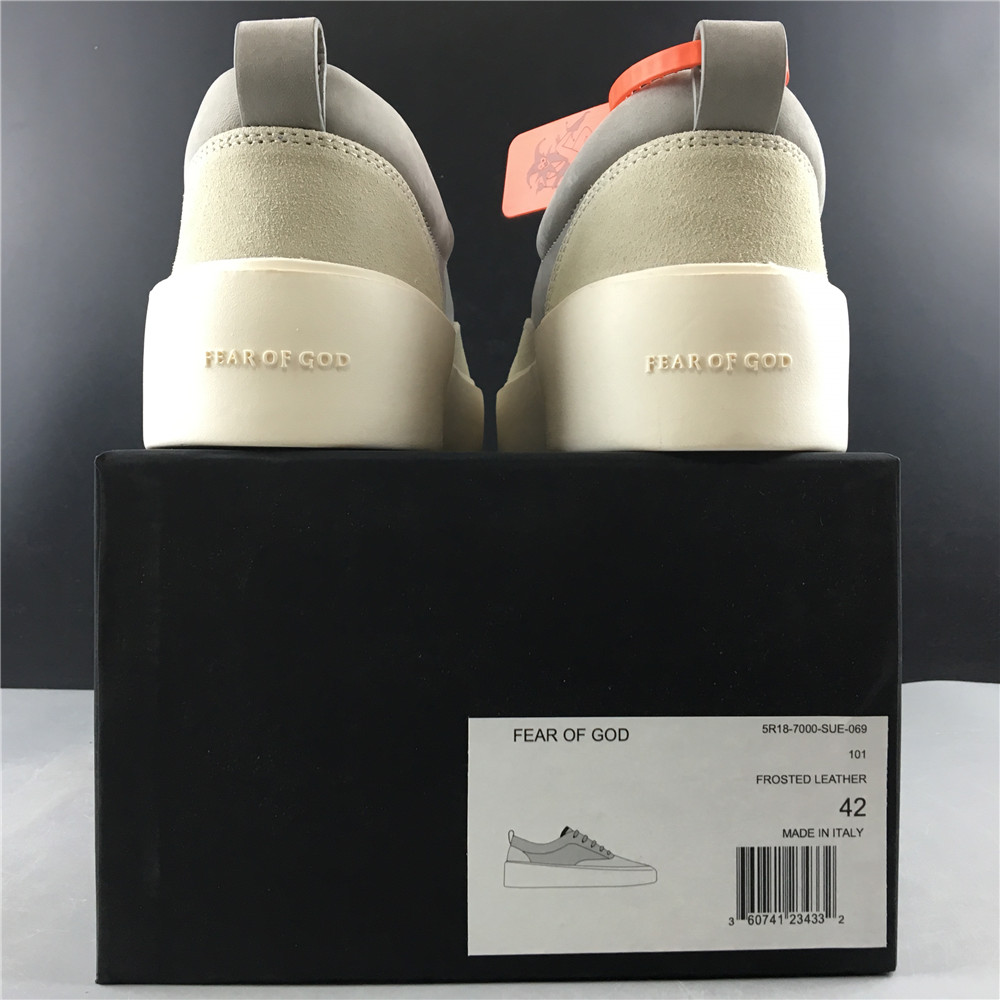 FrfGd 101 Low Top Vintage Grey Bone Suede 5R18-7000-SUE-069