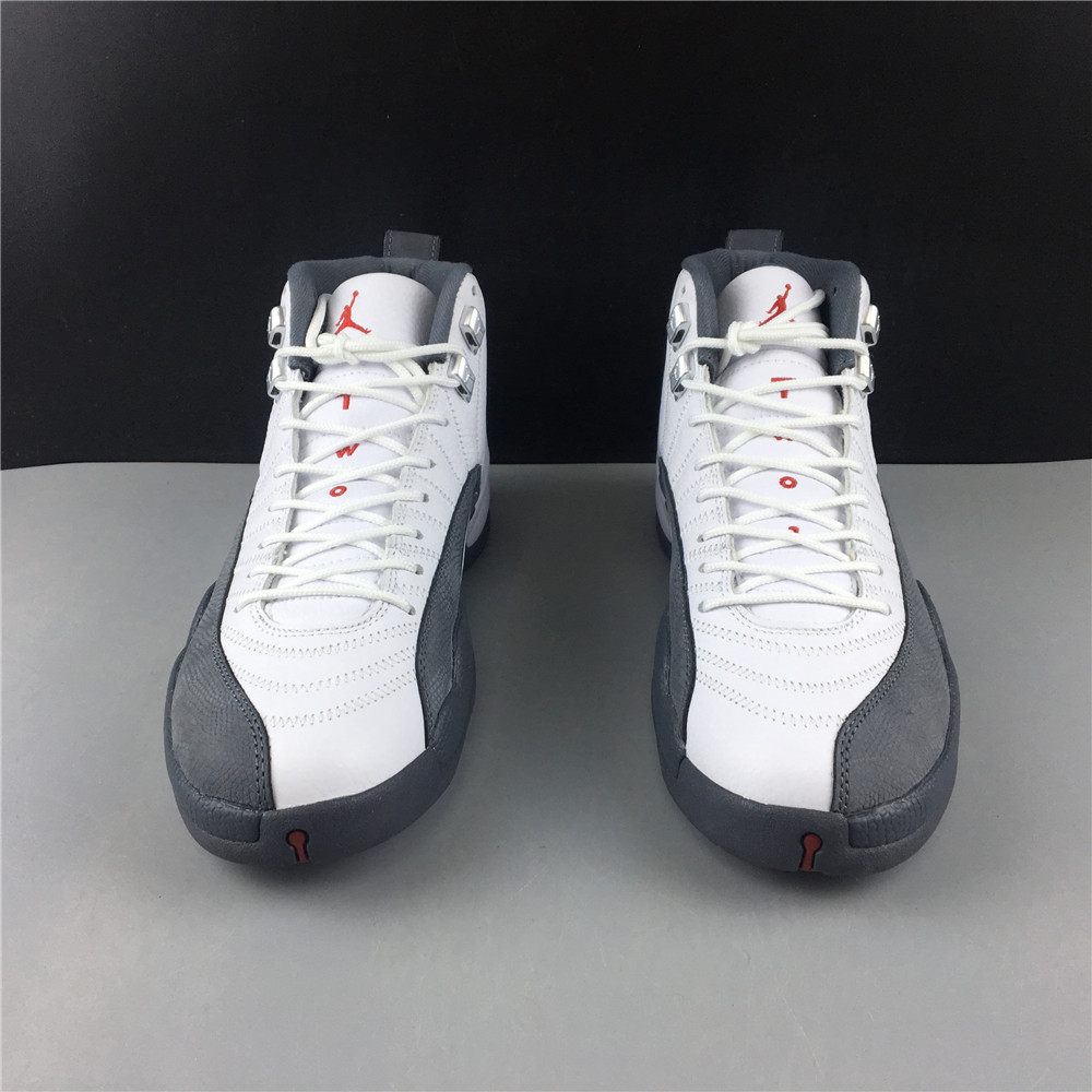 Air Jordan 12 white gray silver 153265-160