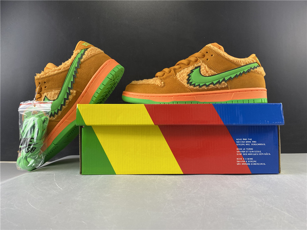 Nike SB Dunk Low Grateful Dead Bears Orange (2020) CJ5378 800