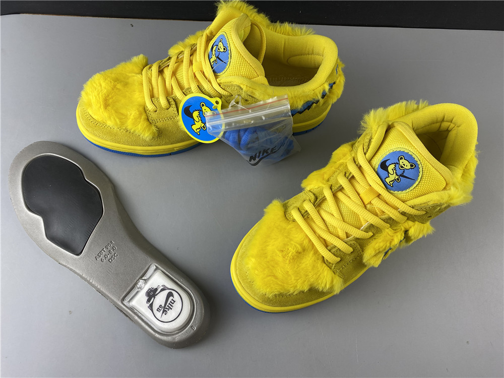 Nike SB Dunk Low Grateful Dead Bears Yellow (2020) CJ5378-700