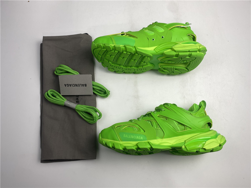 Blncig Track Sneaker Fluo Green 542436 W3AB1 3801