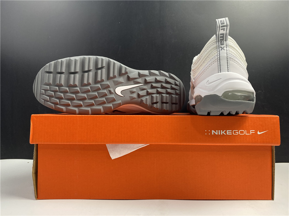 Nike Golf Shoes AIRMAX 97G White Silver CI7538-100