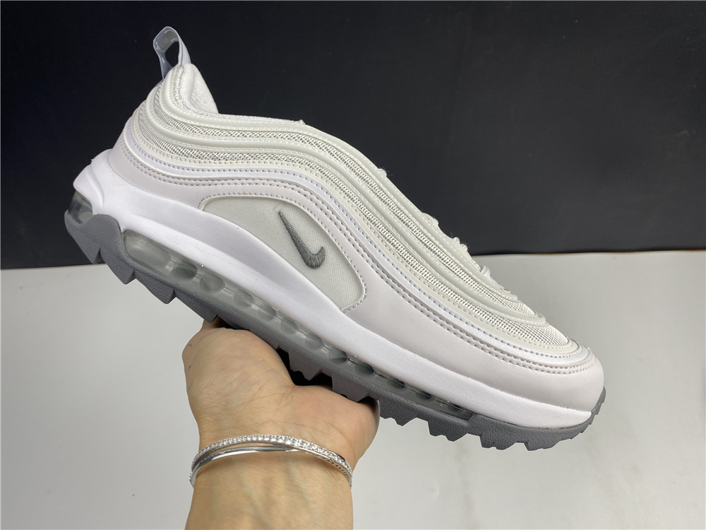 Nike Golf Shoes AIRMAX 97G White Silver CI7538-100