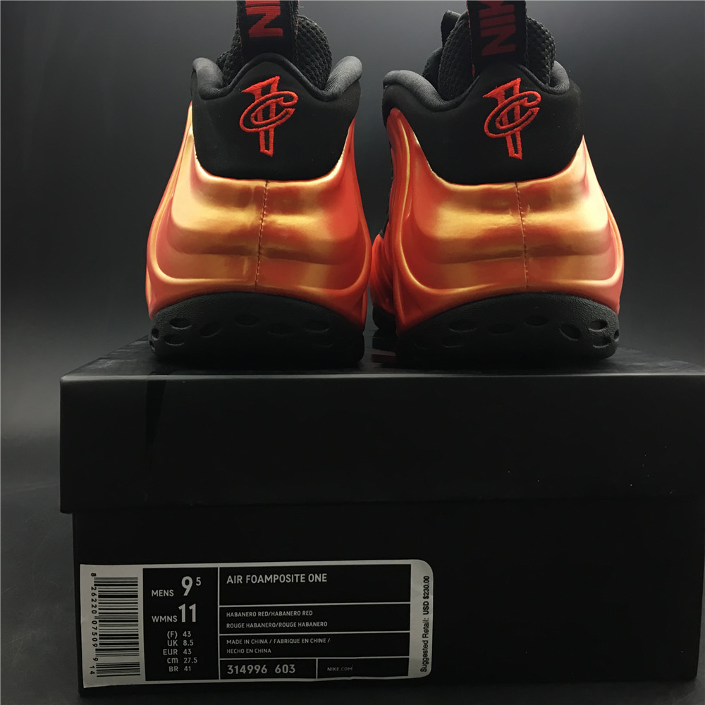 Nike Foamposite One Copper chili spray 314996-603