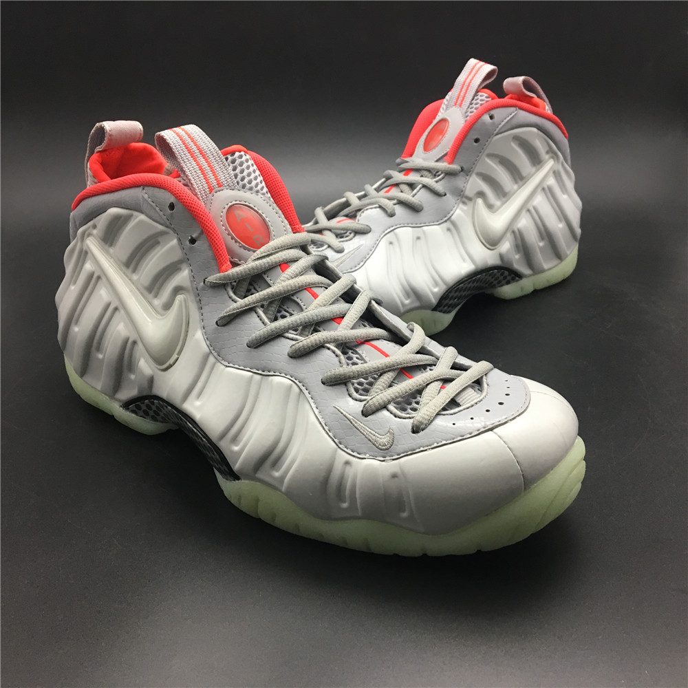Nike Air Foamposite Grey Orange Bubble 55019