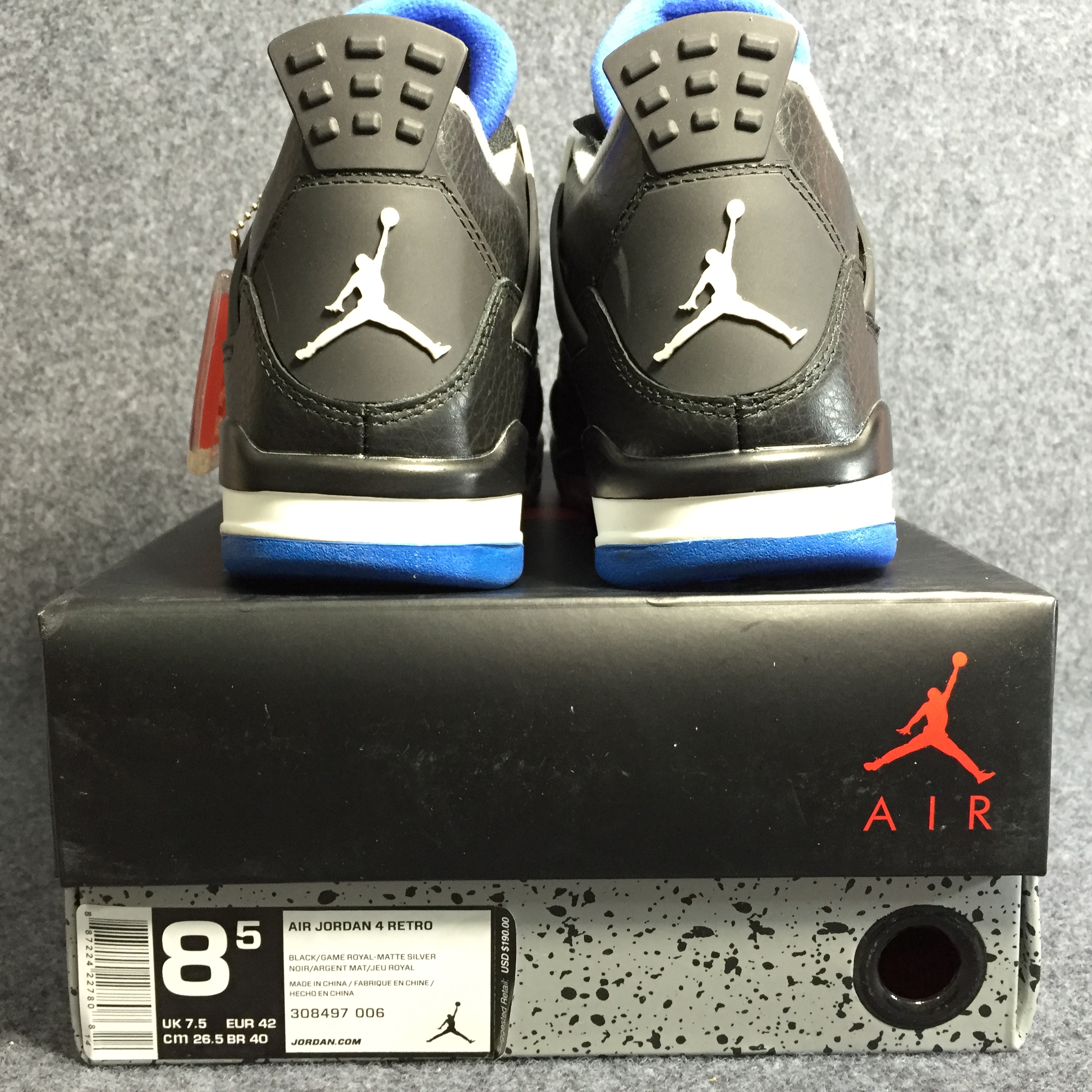 Jordan 4 Retro Motorsports Alternate 308497-006