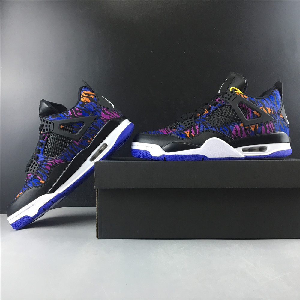 Air Jordan 4 Retro Black Rush Violet BQ9043-005