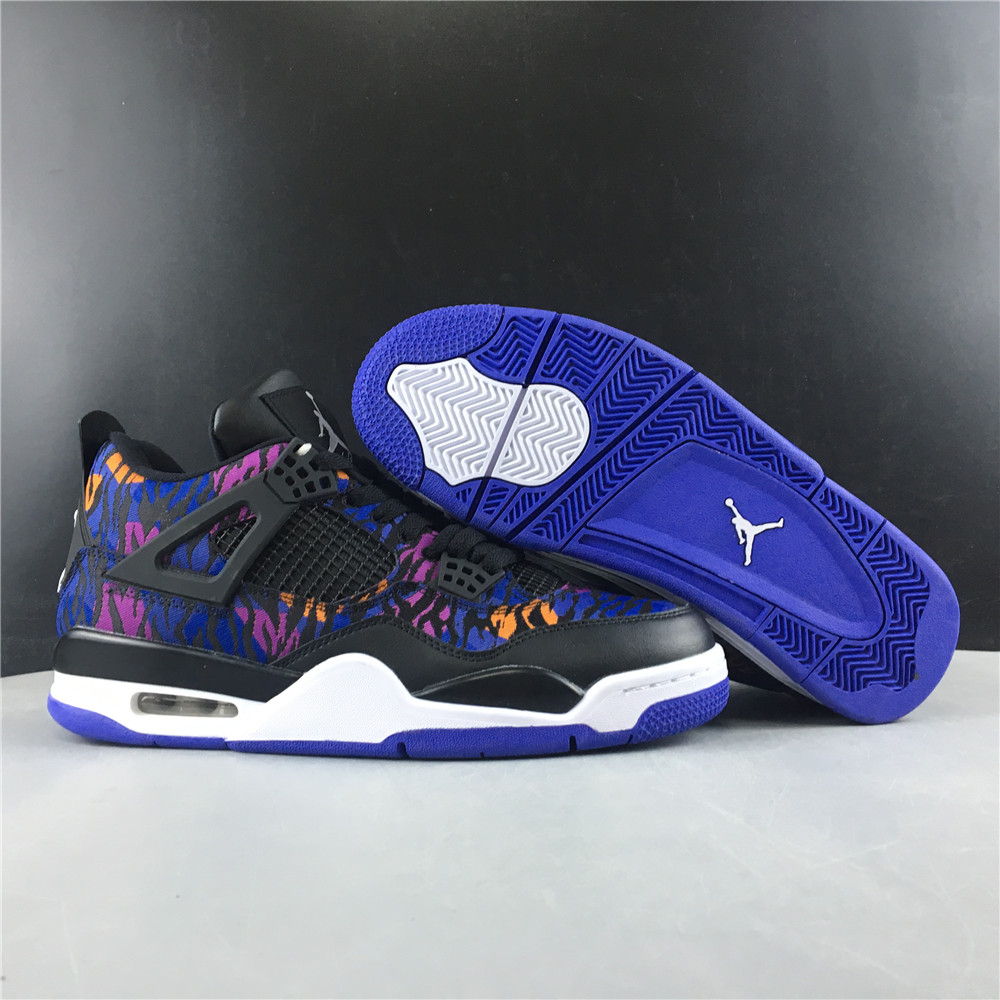 Air Jordan 4 Retro Black Rush Violet BQ9043-005