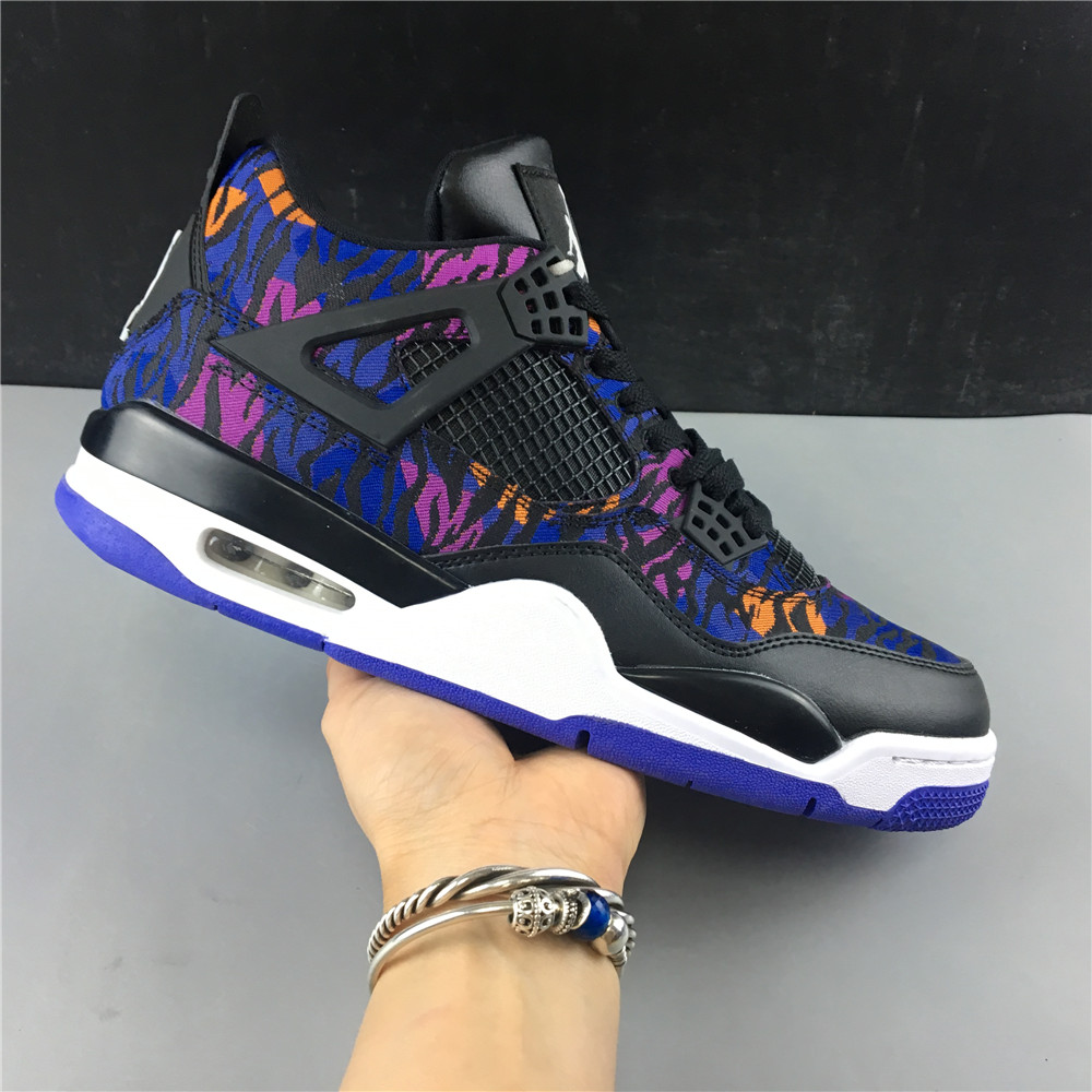 Air Jordan 4 Retro Black Rush Violet BQ9043-005